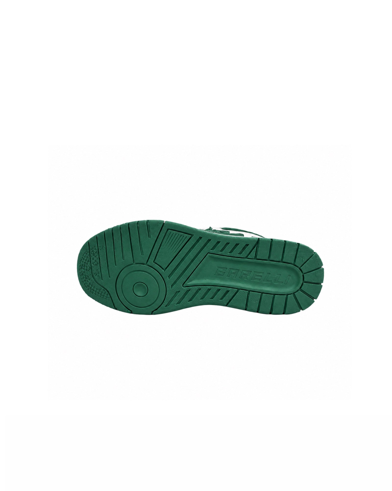 BARELLI Heritage Court High-Top Sneaker - Emerald Green