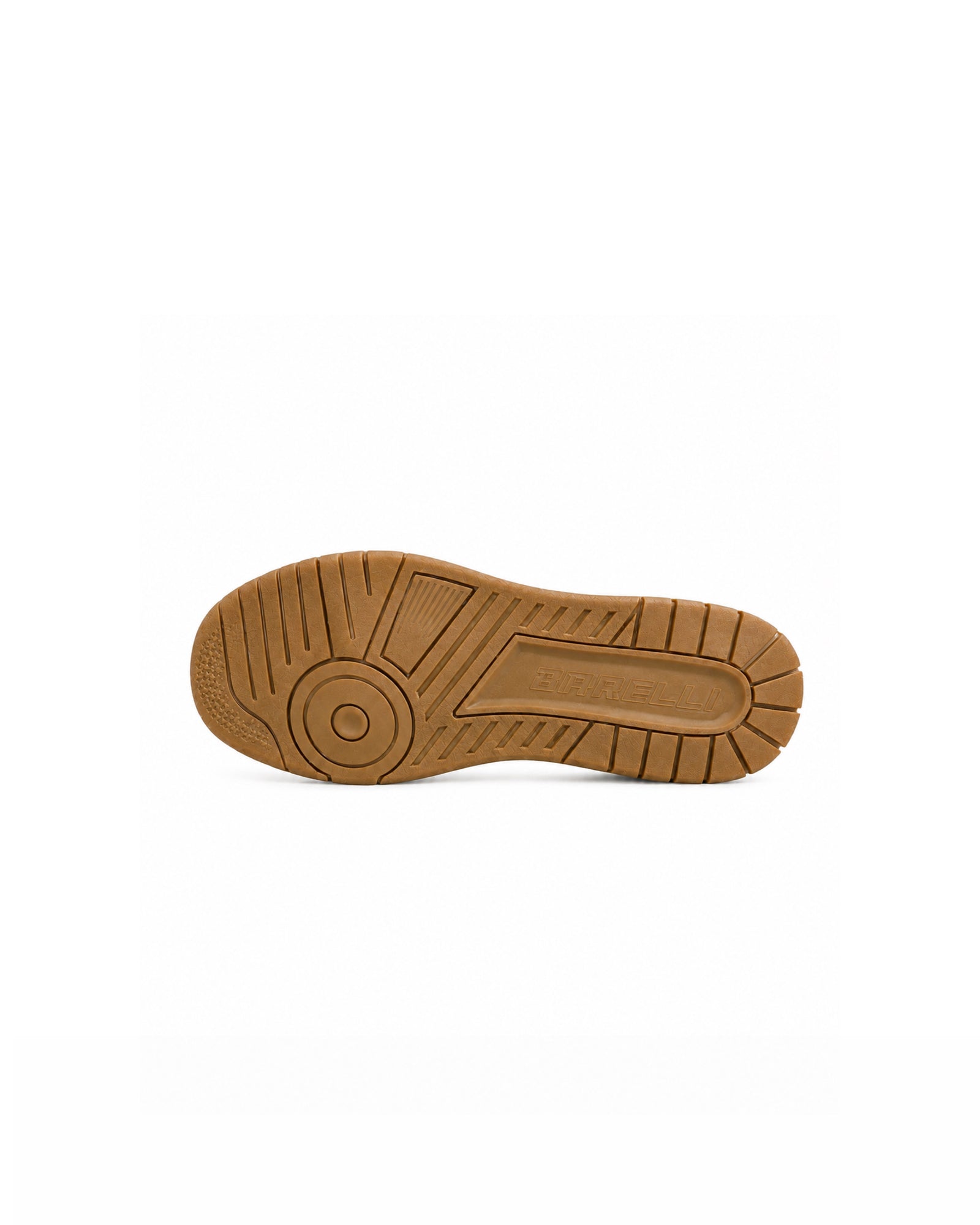 BARELLI Heritage Court Monarch High-Top Sneaker

Caramel / Ivory